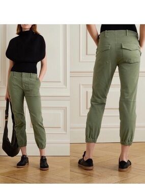 Nili Lotan Cropped Military Pant